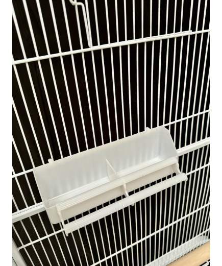 Parrot-Supplies Florida Parrot Cage With Stand White